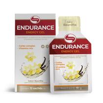Endurance Energy Vitafor Gel 12 Saches 30gr Sabor Baunilha