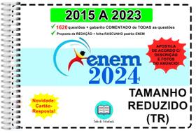 Enem TR Provas 2015 a 2023 Gabarito Comentado