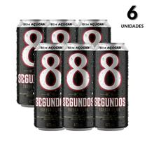 Energético 8 Segundos Tradicional Zero Açucar 6 un de 473 ml