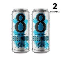 Energético 8 Segundos Ultra Zero Açucar com 2 unid de 473 ml