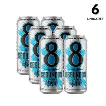 Energético 8 Segundos Ultra Zero Açucar com 6 unid de 473 ml