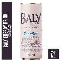 Energético Baly Coco e Açaí pack 6 Unidades Lata 250ml