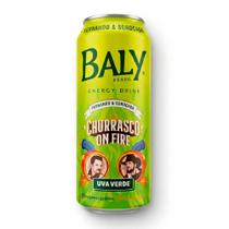 Energético Baly Energy Drink Uva Verde Fernando e Sorocaba Churrasco On Fire 473ml