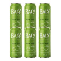 Energético Baly Maça Verde Lata 473ml kit 6 unidades