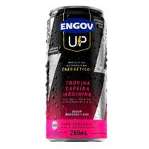 Energético Engov Up Zero Açúcares Sabor Morango + Kiwi 269ml