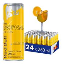 Energético Frutas Tropicais Red Bull Lata 250ml The Tropical Edition Energético Frutas Tropicais Red Bull Lata 250ml The Tropical Edition