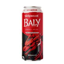 Energético Gamer Baly E Redragon Morango e Pêssego Sem Açúcar 473ml Base Cafeína e Taurina