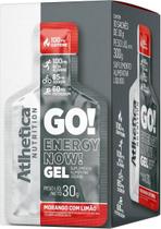 Energético Go! Energy Now Gel Morango Atlhetica Nutrition - 30G