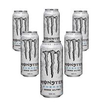 Energetico Monster Energy Drink Fardo Com 6 Latas De 473ml