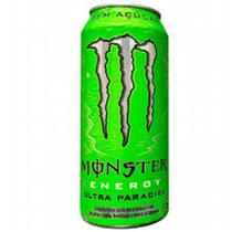 Energético monster lata 350ml maça verde