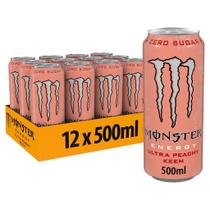 Energético Monster Ultra Peachy Keen Pack C/6 Und 473 Ml