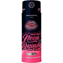 ENERGÉTICO NEON DRINK MORANGO COM LICHIA 60ML BRILHA NA LUZ NEGRA Pepper Blend