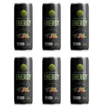 Energético Orgânico Organique Tradicional Lata 269ml Kit 6un