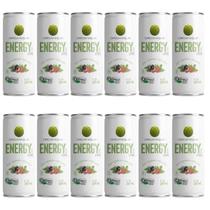 Energético Orgânico Organique Zero Lata 269ml Kit 12un
