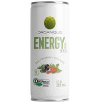 Energético Orgânico Organique Zero Lata 269ml Sem Açúcar