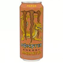 Energético Peach Monster Dragon Ice Tea Lata 473ml Energético Peach Monster Dragon Ice Tea Lata 473ml