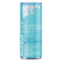 Energético Red Bull Blueberry e Baunilha S/Açúcar 250ml