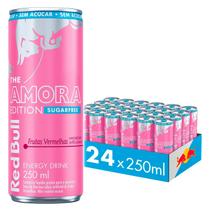 Energético Red Bull Frutas Vermelhas Sem Açucar 250ml 24un