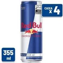 Energético Red Bull Lata 355ml Caixa c/ 4 un