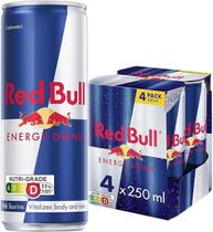Energético Red Bull Pack 4 Unid. 250ml
