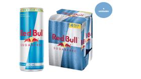 Energetico Red Bull Sugarfree 250ml - 4 unidades