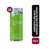 Energético Red Bull Summer Edition Maracuja e Melão 250Ml 24 Latas Energético Red Bull Summer Edition Maracuja e Melão 250Ml 24 Latas