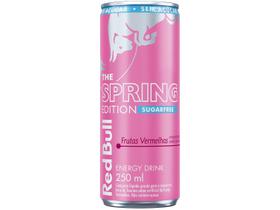 Energético Red Bull The Amora Edition Sabor Frutas Vermelhas Sem Açucar 250ml