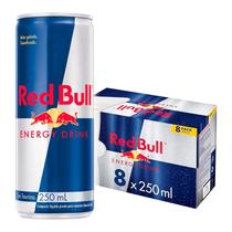 Energético Red Bull Tradicional 250ml 8 Unidades Energético Red Bull Tradicional 250ml 8 Unidades