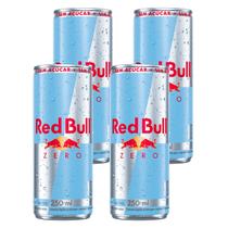 Energético Red Bull Zero Lata 250ml 4 Unidades Energético Red Bull Zero Lata 250ml 4 Unidades