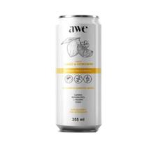 Energético Sabor Limão e Gengibre Awe 355ml