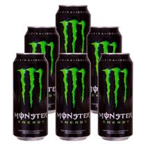 Energético Tradicional Monster Energy 473ml 6 Unidades