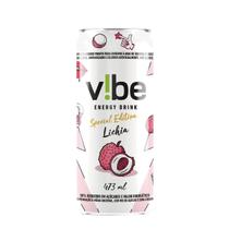 Energético Vibe Sabor Lichia Edição Especial Lata 473ml Energético Vibe Sabor Lichia Edição Especial Lata 473ml