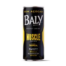 Enérgico Baly Brasil Energy Drink PRO Tropical com 15g de Proteína de Colágeno Sem Açúcar 250ml Enérgico Baly Brasil Energy Drink PRO Tropical com 15g de Proteína de Colágeno Sem Açúcar 250ml