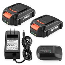 Energup Kit de Repuesto de Batería y Cargador 20V para Worx, Compatible con Batería de Litio Worx 20V WA3520 WA3525 WA3575 WG151s WG251s WG540s WG545s WG890 WG891 Energup Kit de Repuesto de Batería y Cargador 20V para Worx, Compatible con Batería de Litio Worx 20V WA3520 WA3525 WA3575 WG151s WG251s WG540s WG545s WG890 WG891