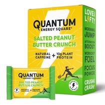 Energy Bar Quantum Energy Square Cafeína 10g de proteína vegana