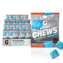 Energy Chews Gatorade Cool Blue B12 sem cafeína 30 g (pacote com 16) Energy Chews Gatorade Cool Blue B12 sem cafeína 30 g (pacote com 16)