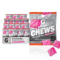 Energy Chews Gatorade Morango Sem Cafeína B12 30g x16