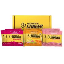 Energy Chews Honey Stinger Organic, pacote com 4 sabores variados