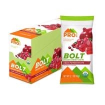 Energy Chews Probar Bolt Cranberry Romã Orgânica 12 quilates