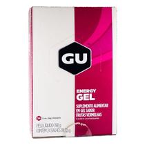 Energy Gel - 24 Sachês 32g Frutas Vermelhas - GU Energy Gel - 24 Sachês 32g Frutas Vermelhas - GU