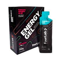 Energy Gel Sabor Água de Coco CX/10 Sachês Fourlab Nutrition