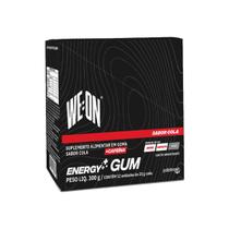 Energy Gum Cafeina + Palatinose - 12 Sachês 25g Cola - We:on Energy Gum Cafeina + Palatinose - 12 Sachês 25g Cola - We:on