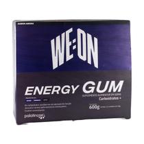 Energy Gum Cafeina + Palatinose - 12 Unidades 50g Amora - WE:ON Energy Gum Cafeina + Palatinose - 12 Unidades 50g Amora - WE:ON