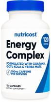 Energy Pills Nutricost Natural Complex 120 cápsulas 100mg