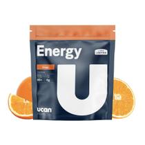 Energy Powder UCAN Tropical Orange Keto, sem açúcar, 700 ml