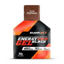 Energy Pro Gel Black - 15 Sachês De 30G