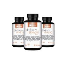 ENERGY SÊNIOR - Kit de 3 unidades com 60 cáp. (Cuidado para 3 meses)