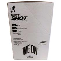 Energy+ Shot Gel - 10 Sachês 35g Vanilla & Orange - WE:ON Energy+ Shot Gel - 10 Sachês 35g Vanilla & Orange - WE:ON