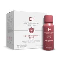 Energy Shot Isagenix E+, maçã e romã, 60 ml, pacote com 6
