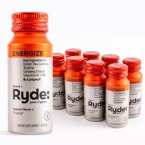 Energy Shot Ryde Energize Tropical Flavor 60 ml, pacote com 8